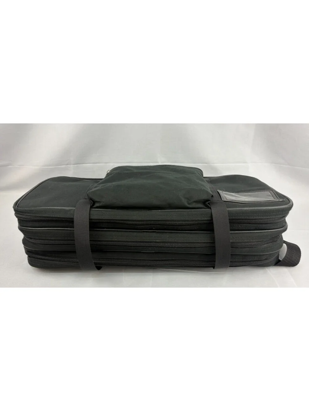 Mercer Culinary 21-Pocket Triple Zip Black Knife Carrying Case